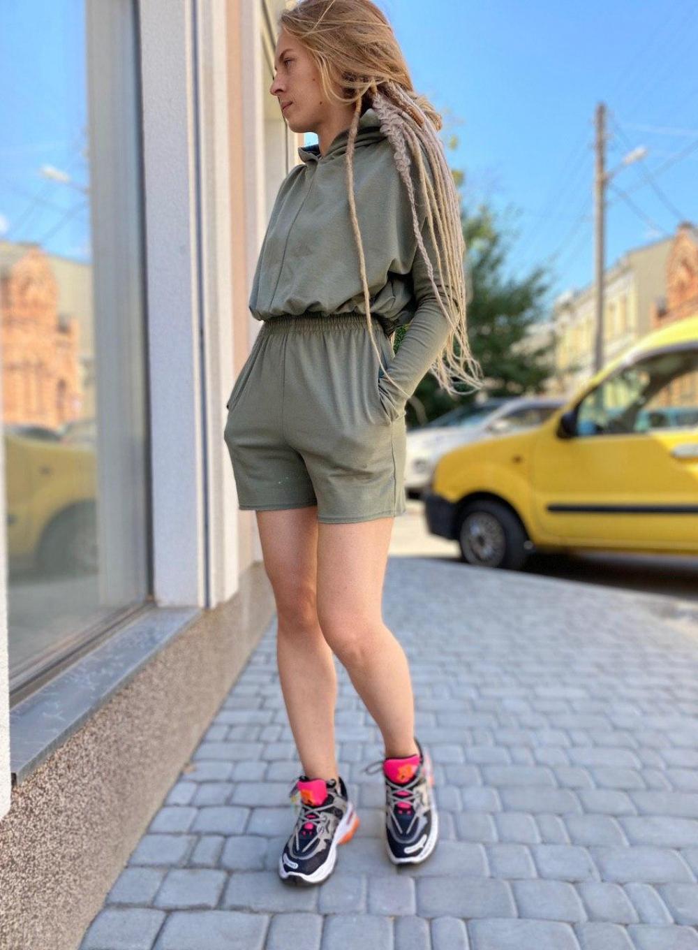 Hoodie Bob Olive