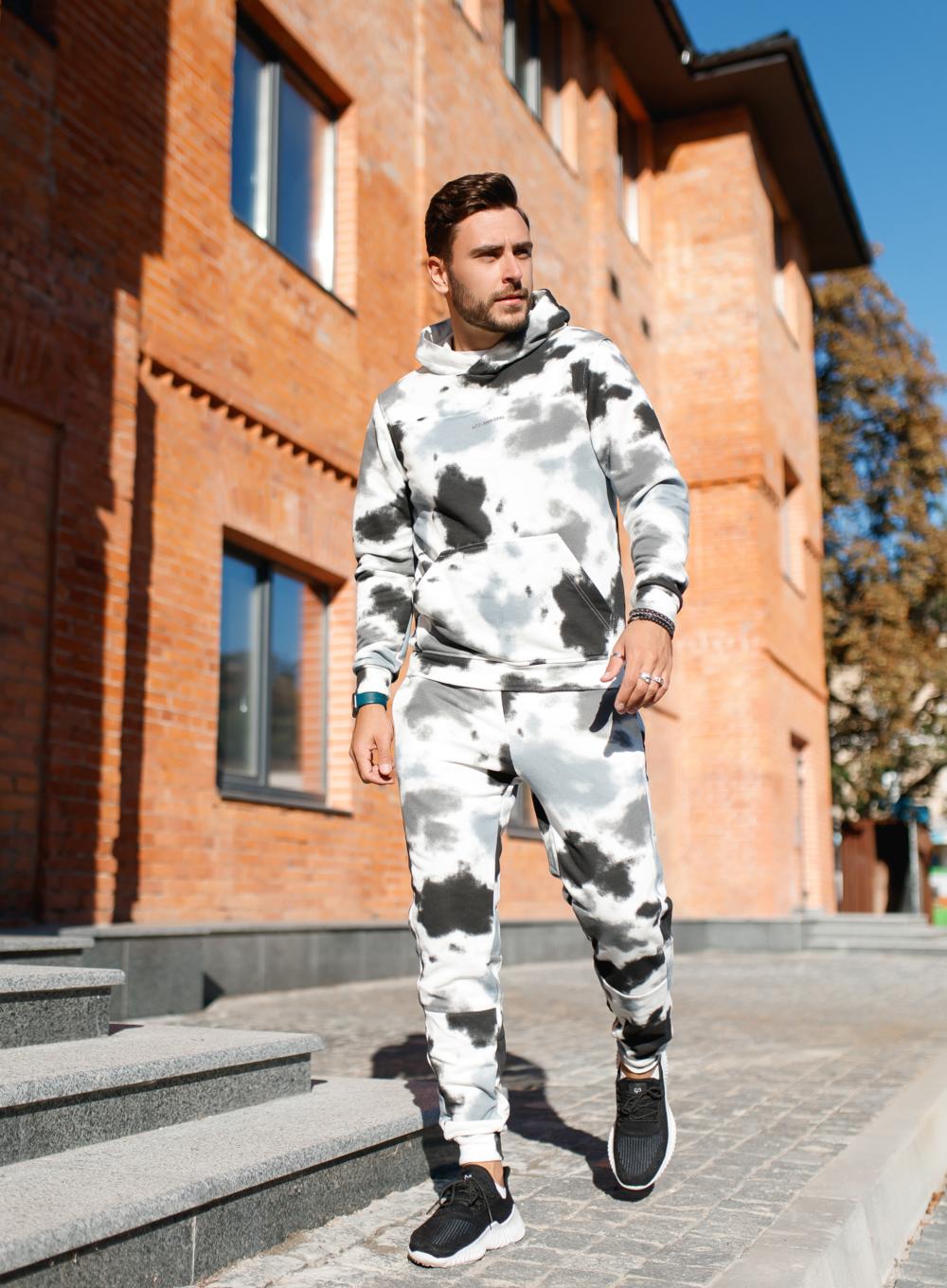 Спортивні штани Nolan French Tie Die Grey