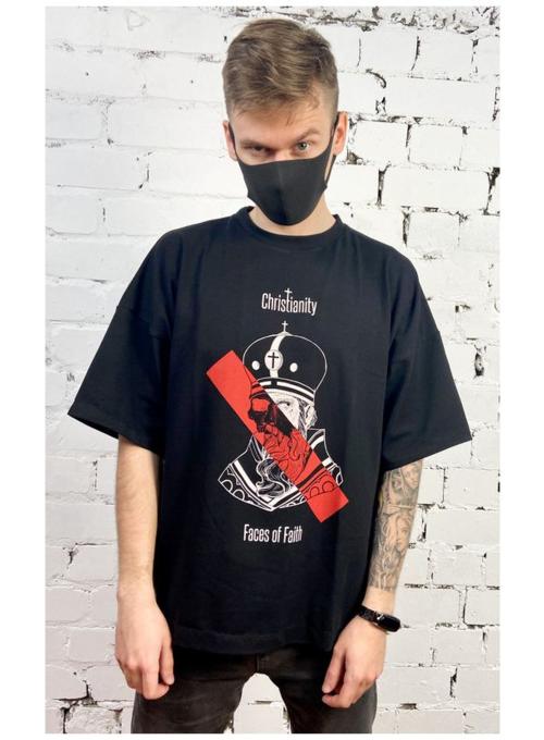 Футболка Oversize Православие Black