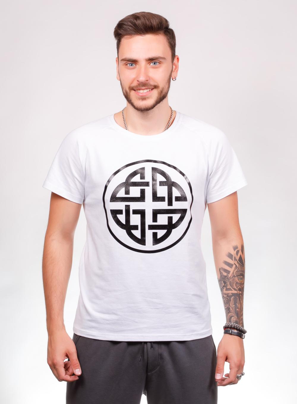 T-shirt Sol kelt White