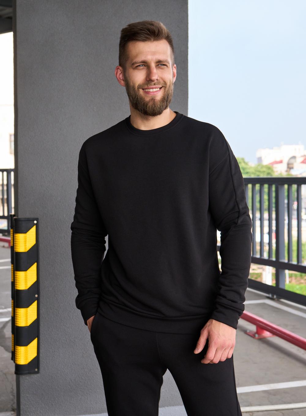 Sweatshirt Wou French Black