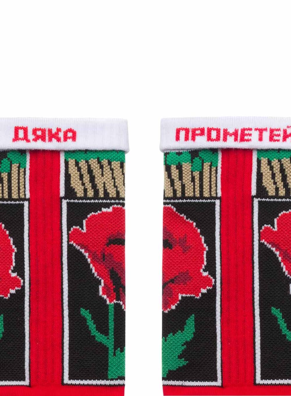 Кольорові шкарпетки Ded Noskar Сірники