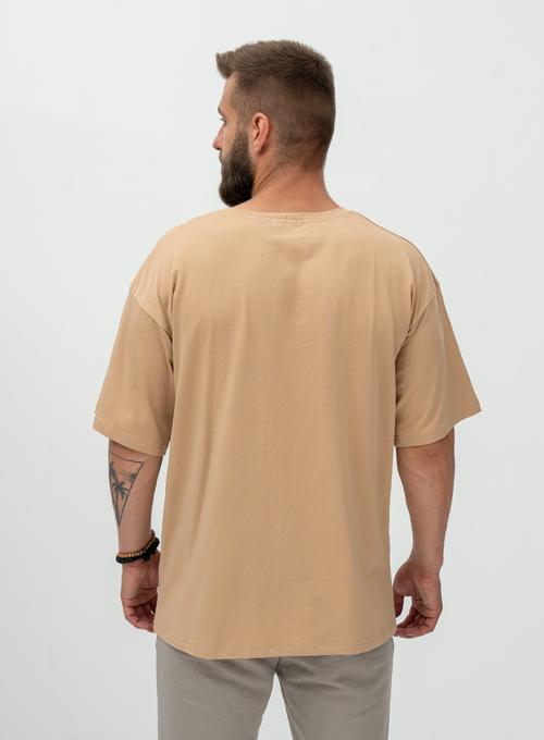 Футболка Oversize Beige