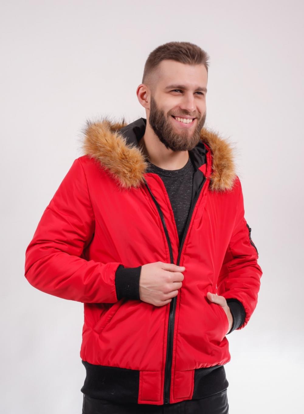Jacket Kepler Fur Red
