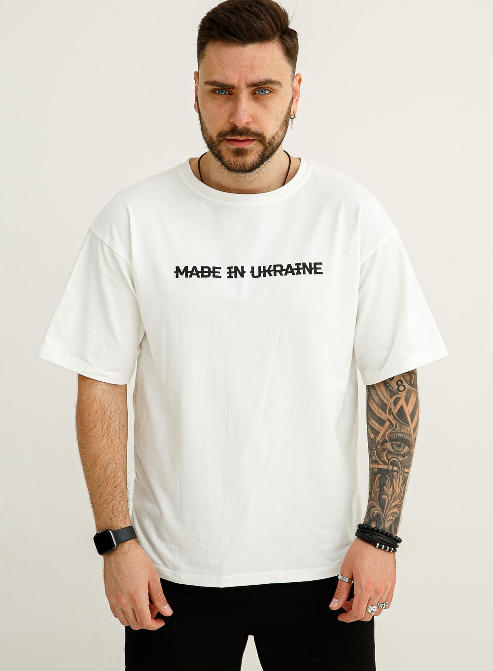 T-shirt Oversize Made White