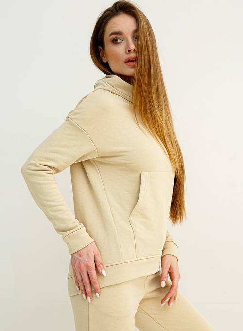 Hoodie Phoenix French Beige