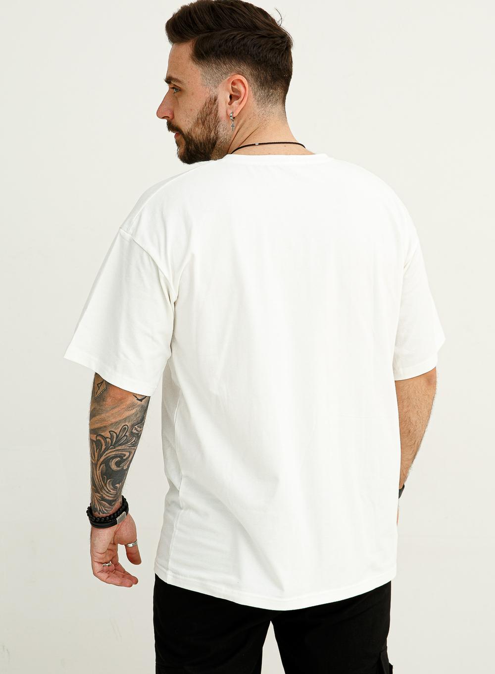 T-shirt Oversize ЛЮТЬ White