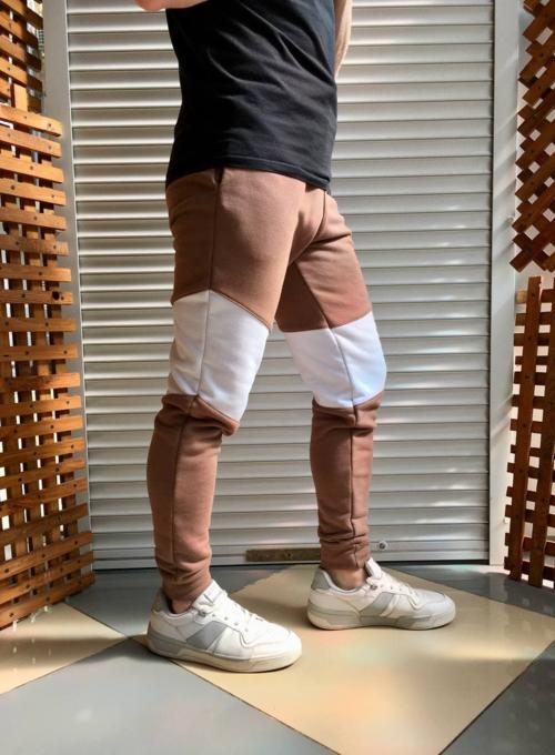 Sports trousers Test Moko\White