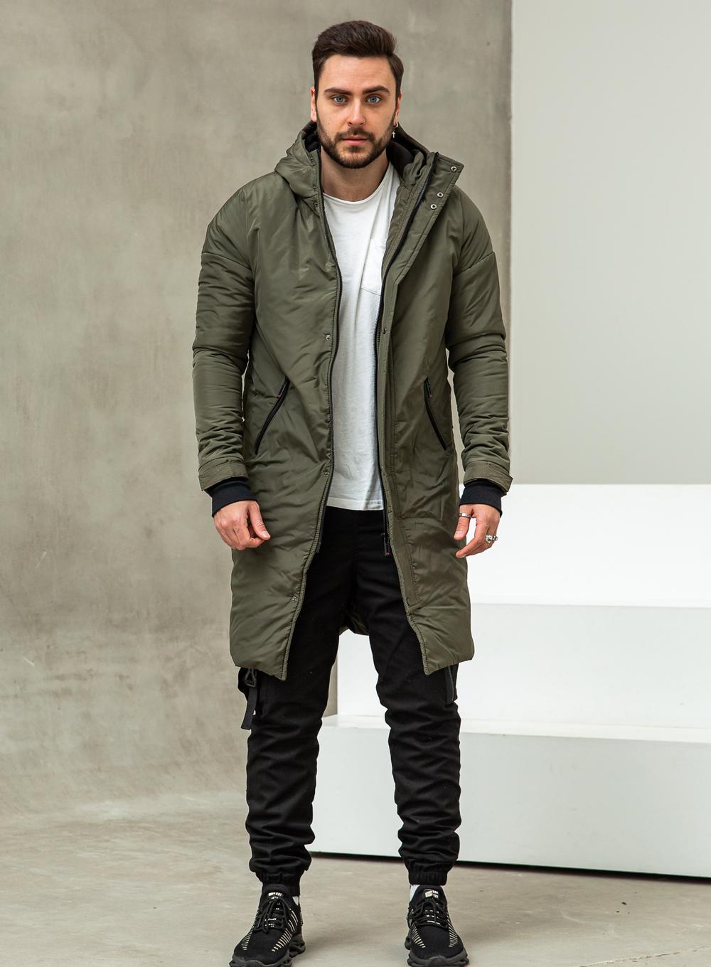 Зимний плащ Swan Khaki 