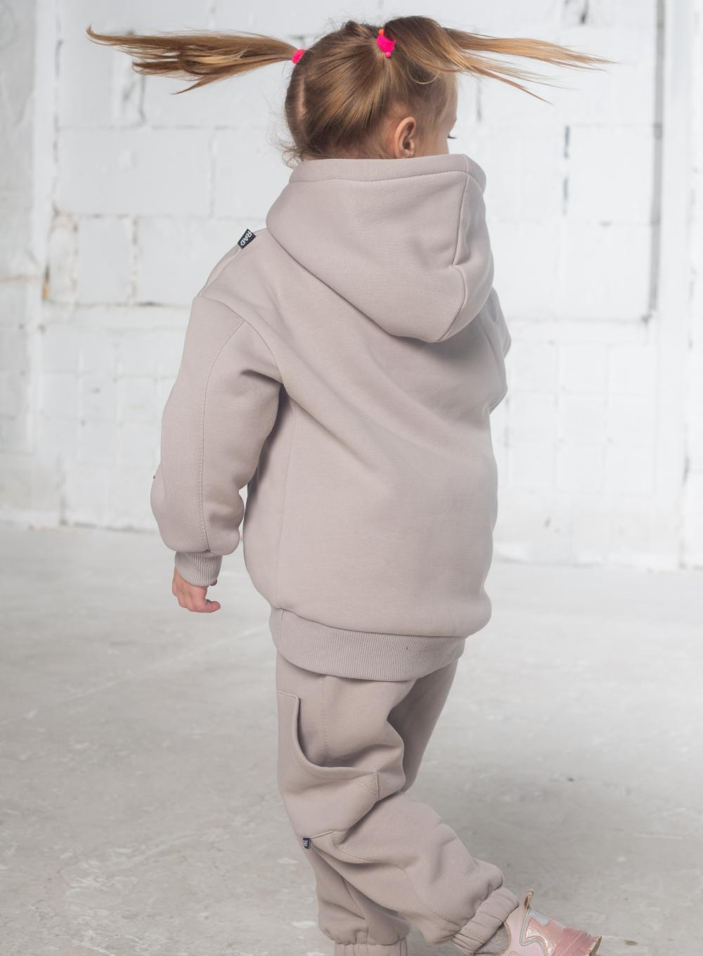 Теплий костюм Rele Light Grey