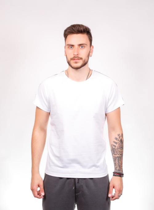 Футболка Tars Shoulder Fra White Фото 2