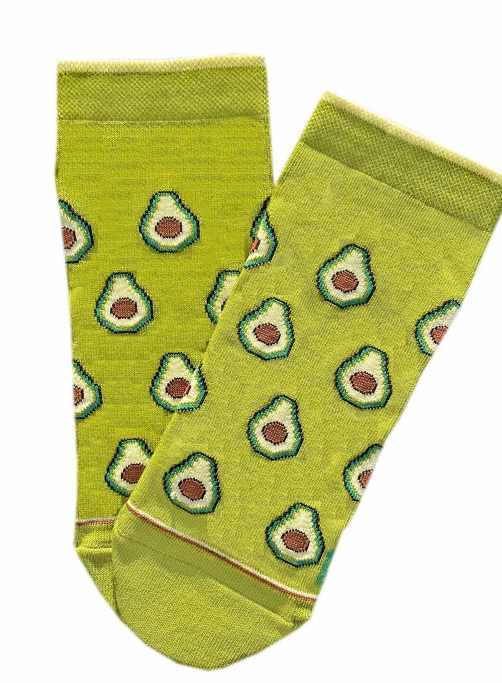 Multicolored socks Ded Noskar Mini Авокадо