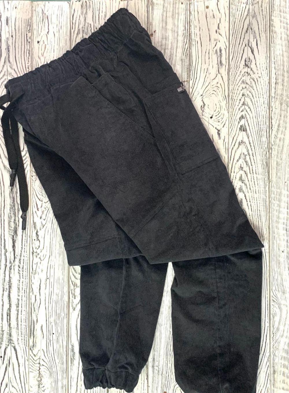 Joggers Вельветовые Black