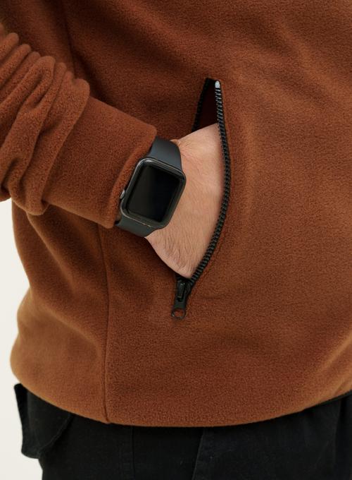 Тепле худі Gazza Fleece Brown