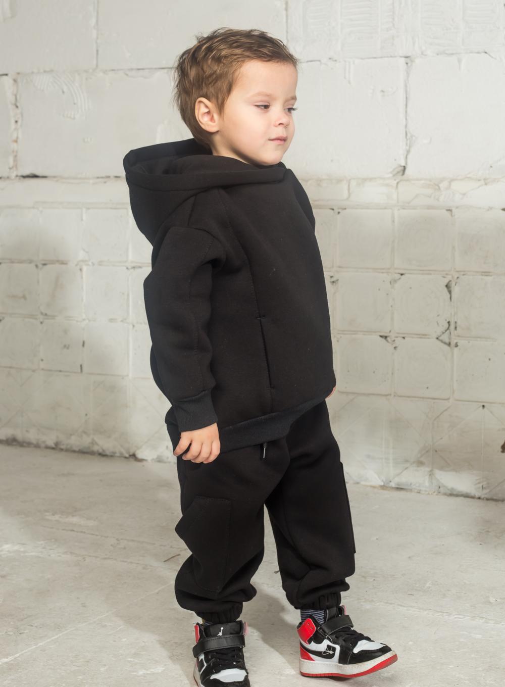 Теплый костюм Rele Black