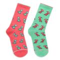 Кольорові шкарпетки Ded Noskar Peach Dino
