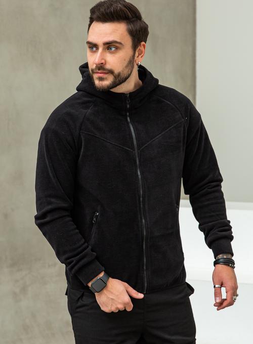 Тепле худі Gazza Fleece Black