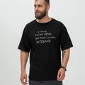Футболка Oversize Запеклі Black