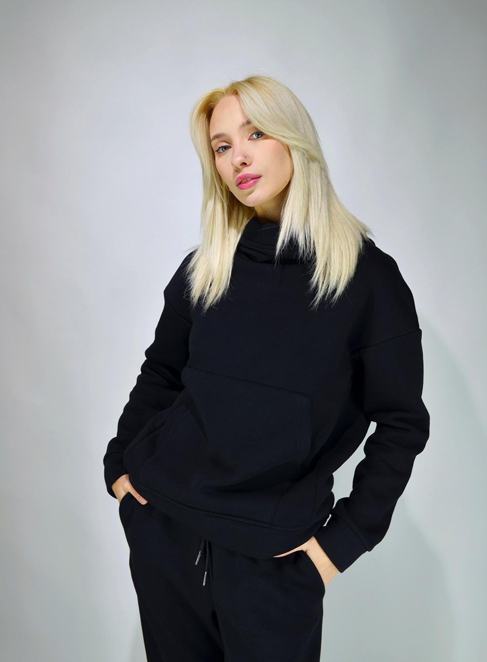 Теплий жіночий костюм WSW001 Black