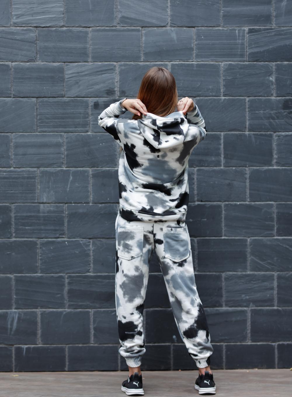 Спортивні штани Pip French Tie Die Grey