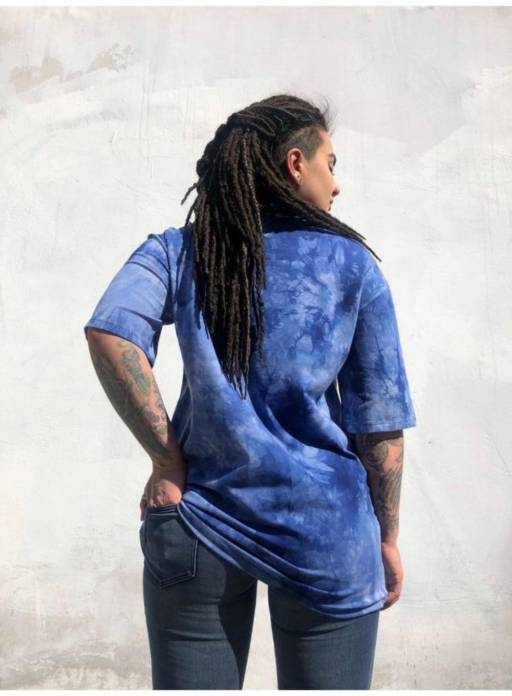 T-shirt Pocket Nav/Gry