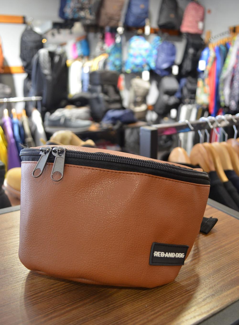 Waist bag Queen Leatherette Brown