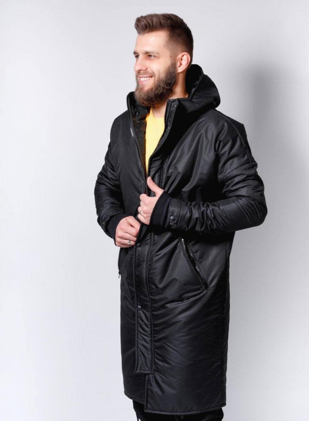 Winter Cloak Swan Black