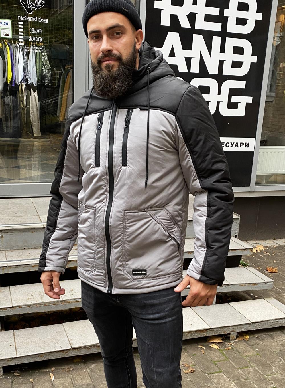 Зимова куртка Falcon Gry\Blk