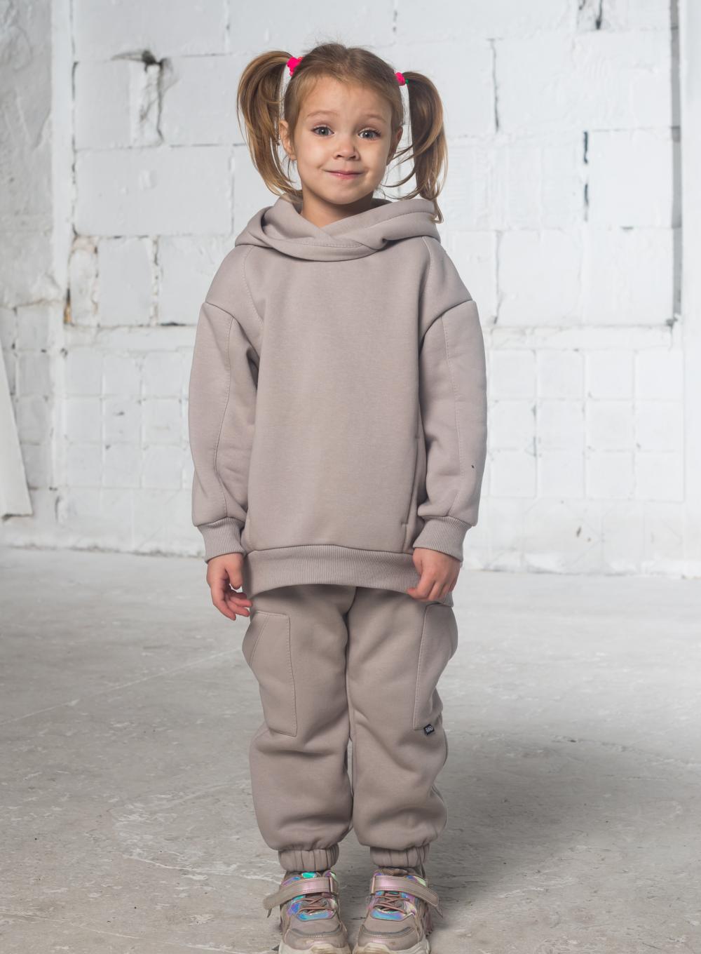 Теплий костюм Rele Light Grey