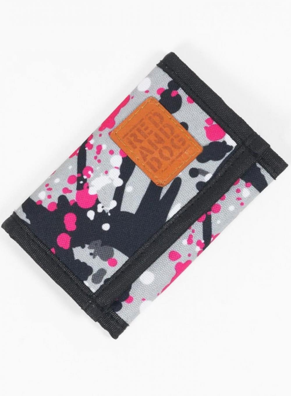 Nylon wallet Fander Blur Grey