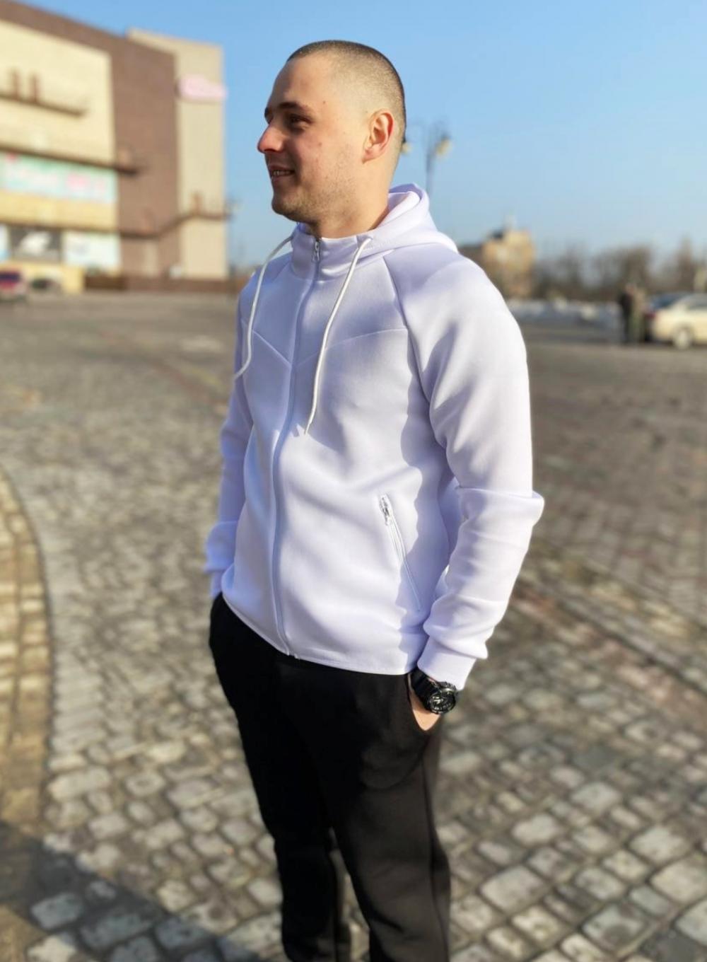  Hoodie Gazza White
