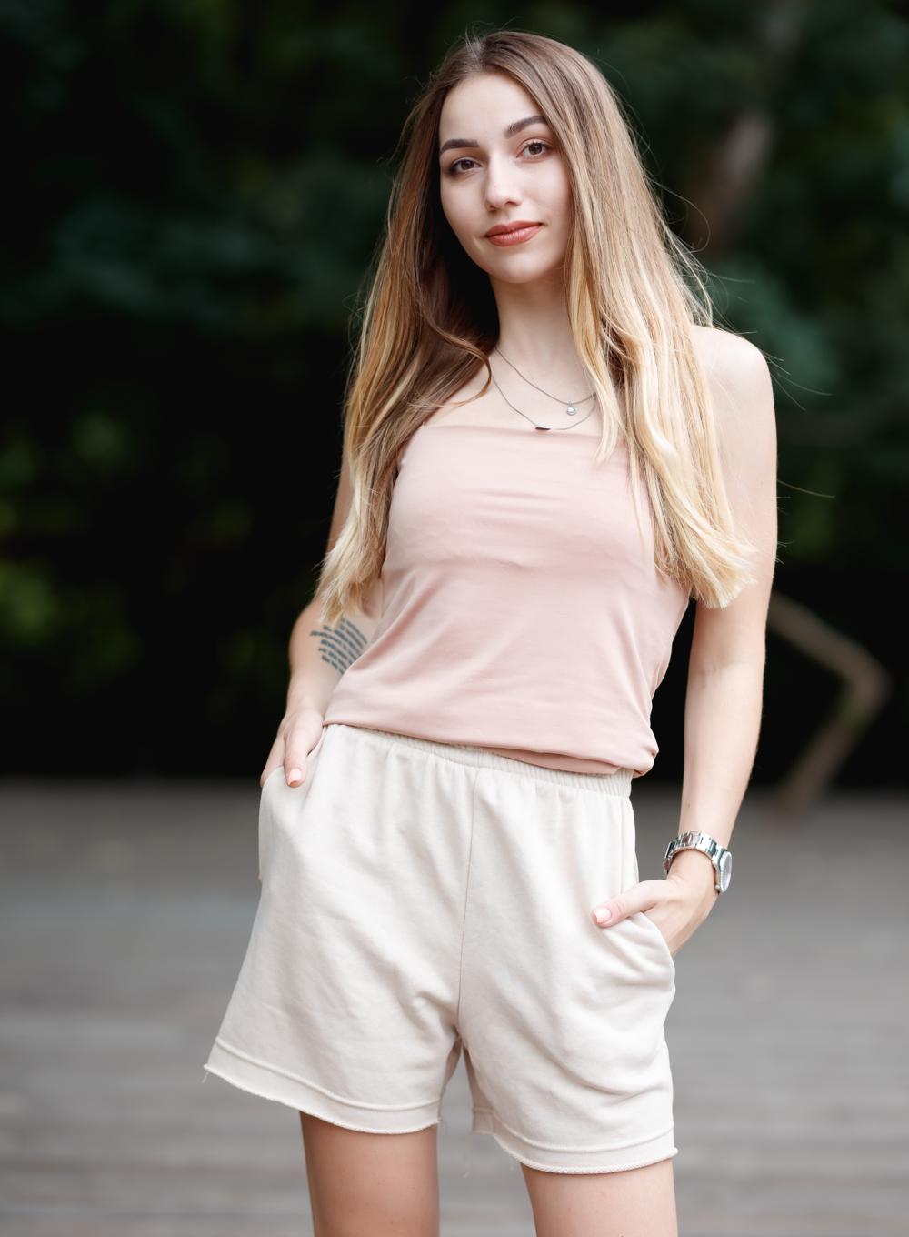 Шорти Pim French Beige