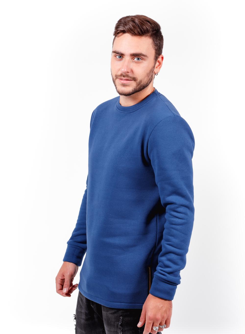 Теплий світшот Cronos Navy