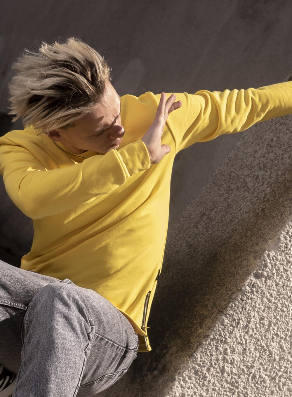 Sweatshirt Zeus Yellow