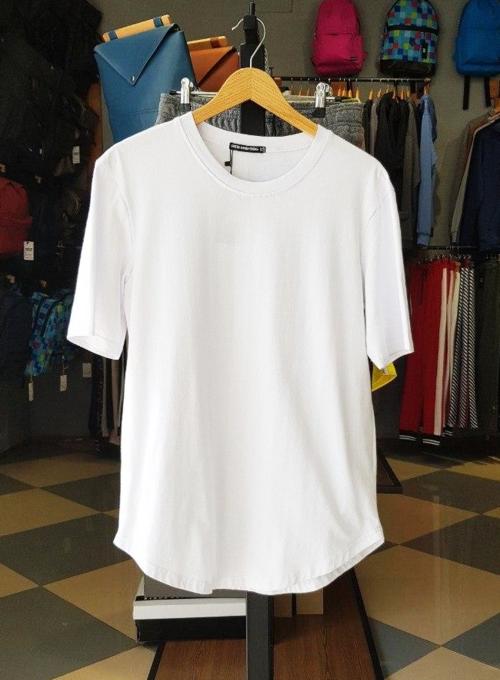  T-shirt Long White