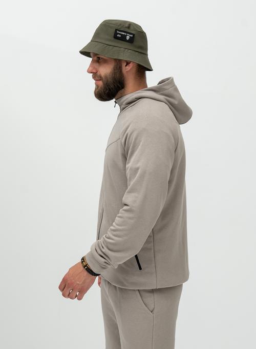 Hoodie Gazza French Grey