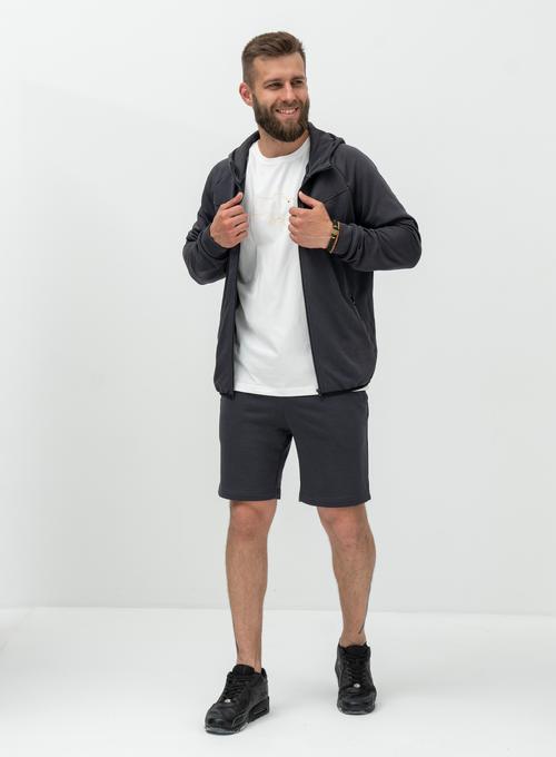 Hoodie Gazza French Graphite