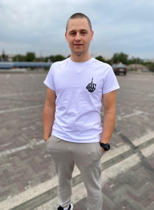 T-shirt Sol F.ck White