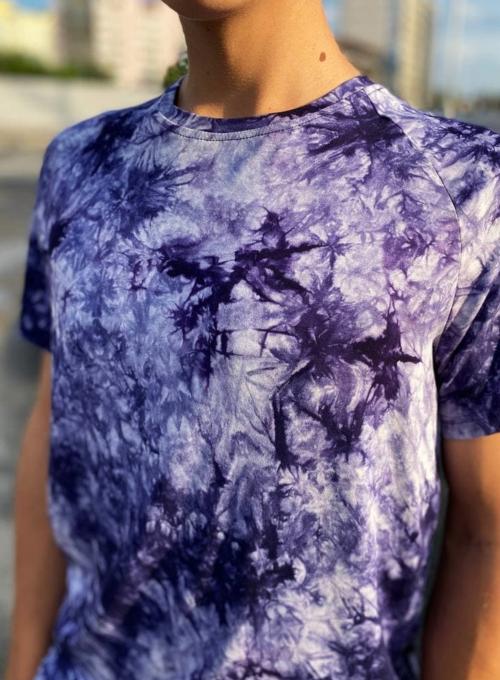 Футболка Sol Tie Die Purp