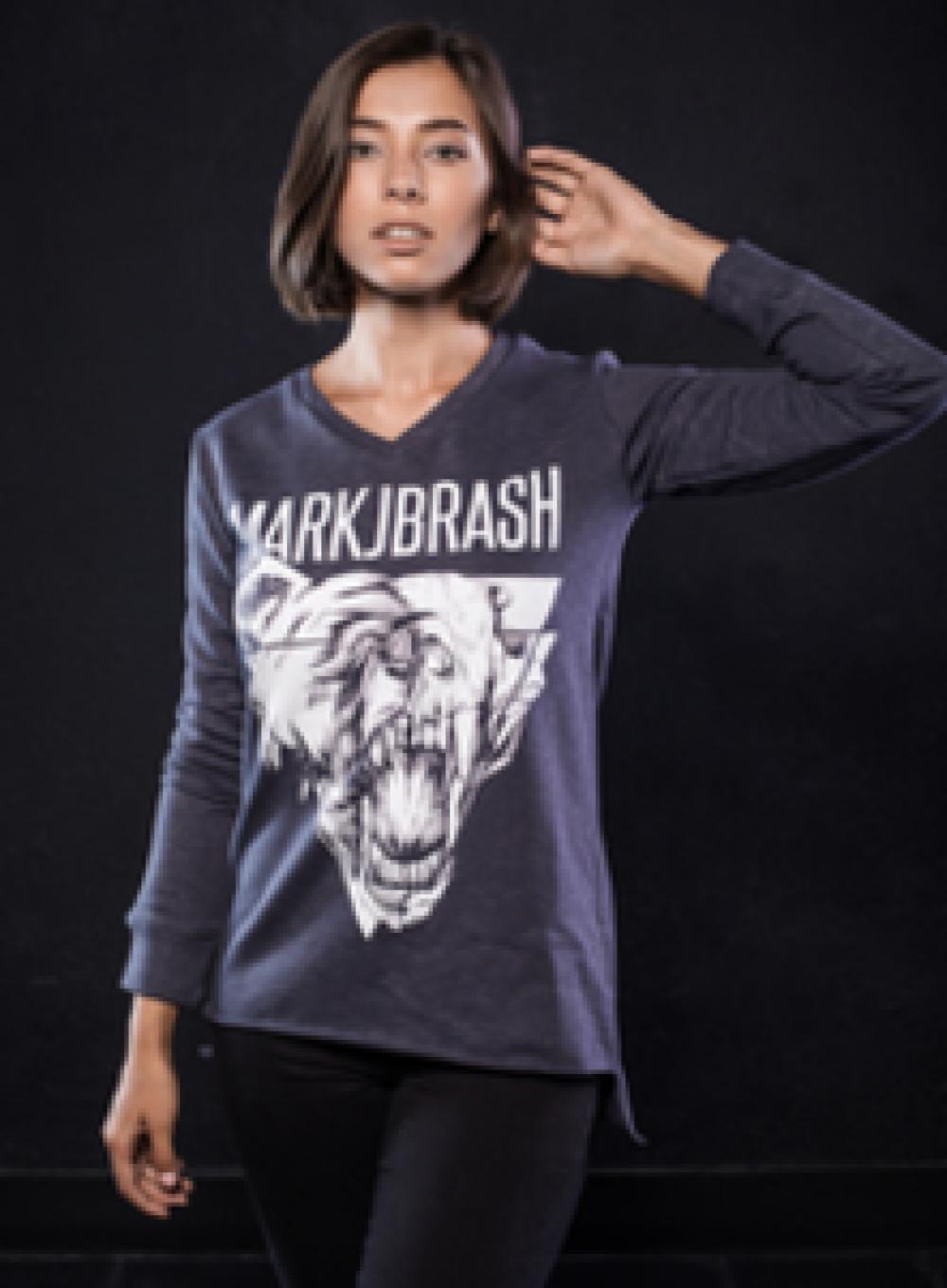  Sweatshirt Bear Graphite
