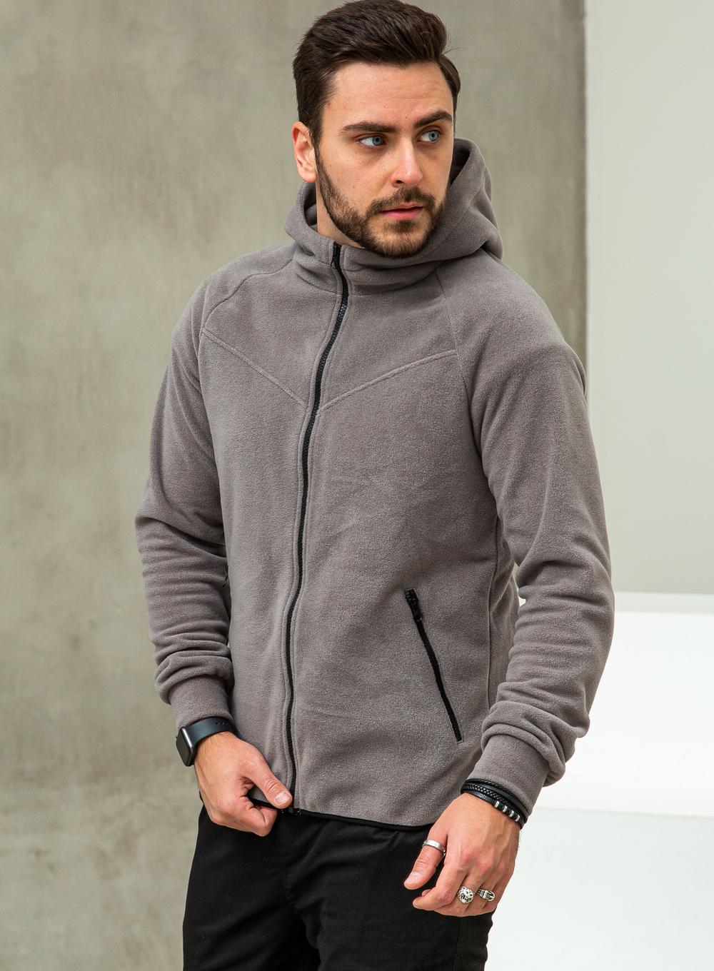 Тепле худі Gazza Fleece Grey
