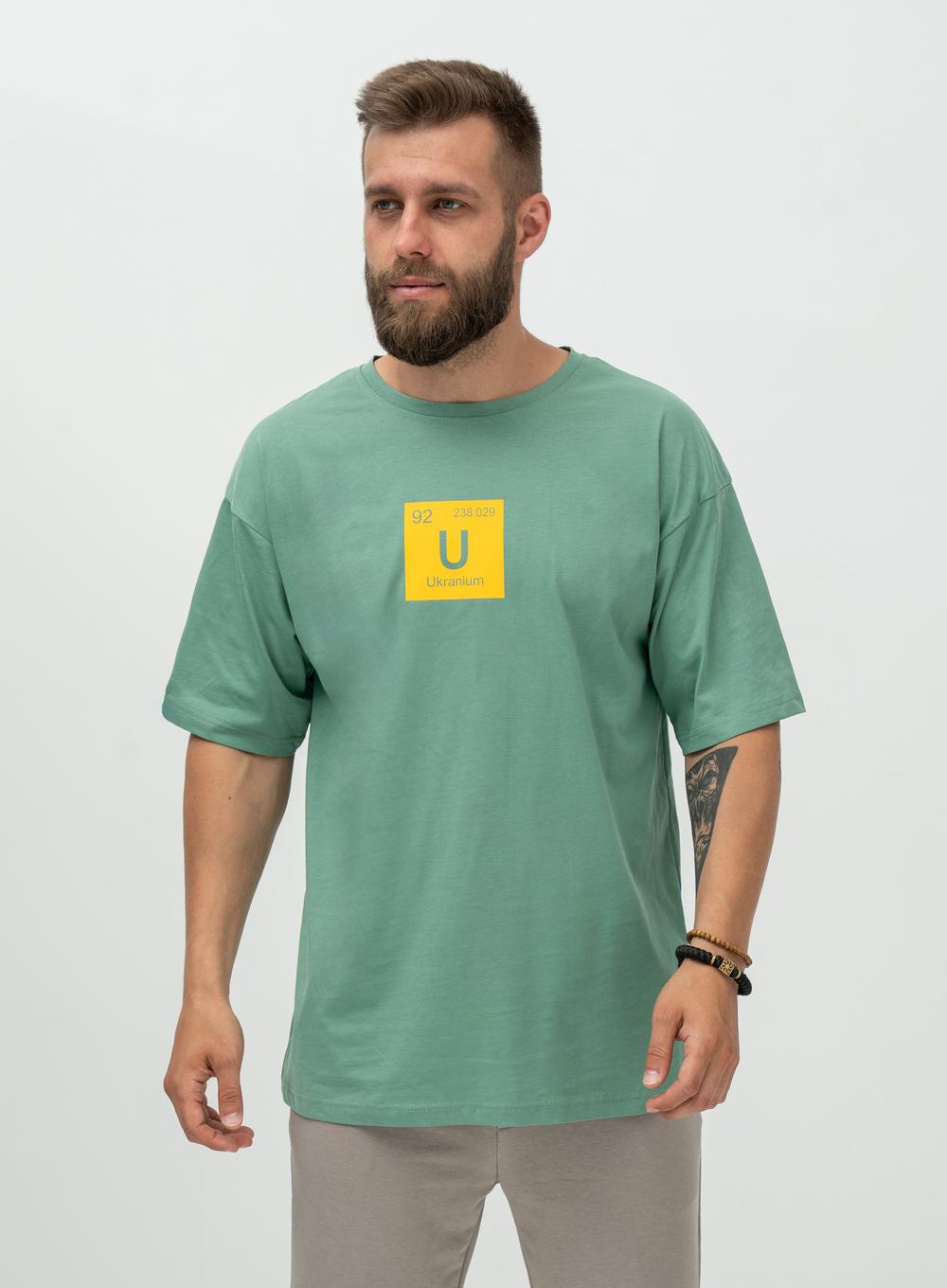 T-shirt Oversize Ukranium Olive