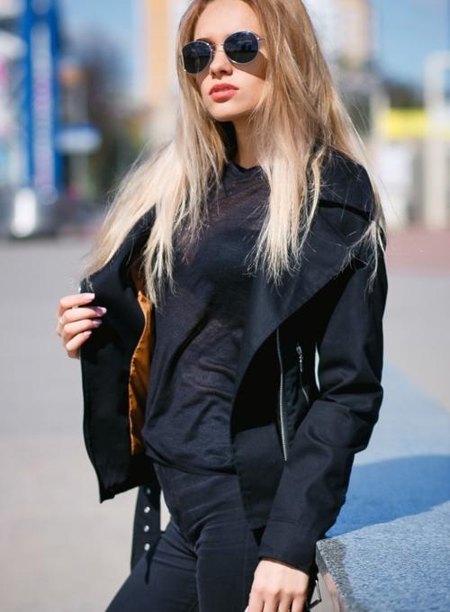 Бомбер Son Black Фото 2