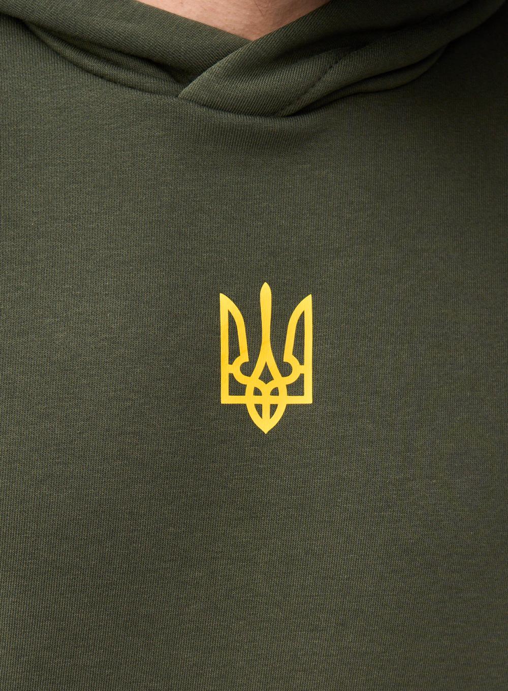 Hoodie Head French Тризуб Khaki