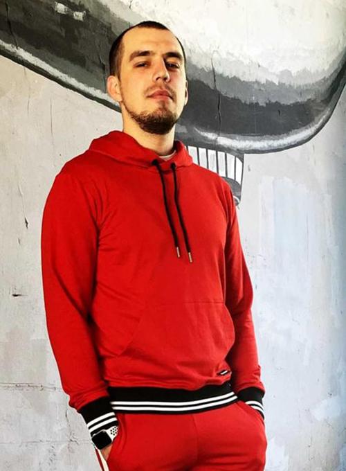 Балахон Head Stripe Red