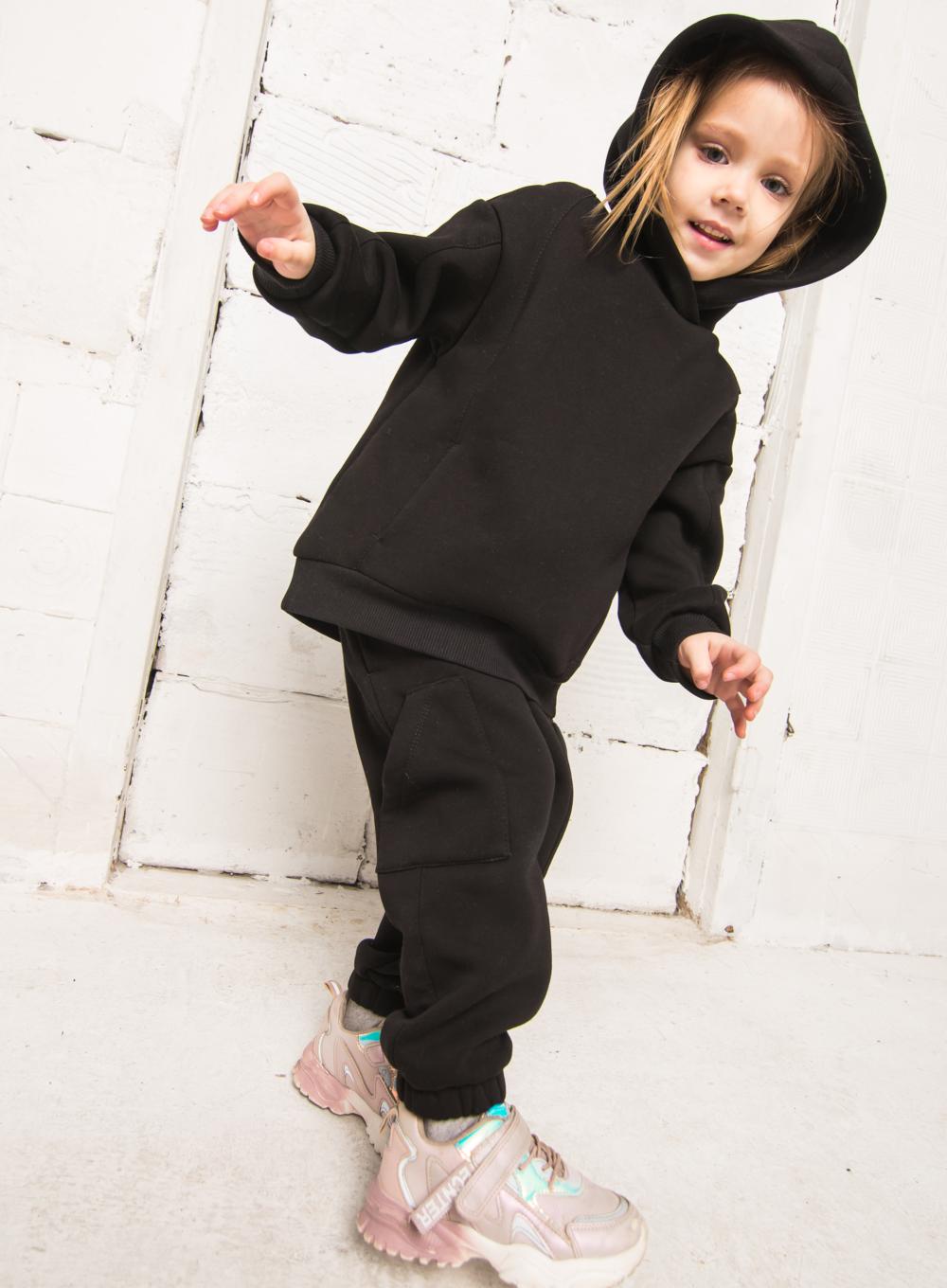Теплый костюм Rele Black
